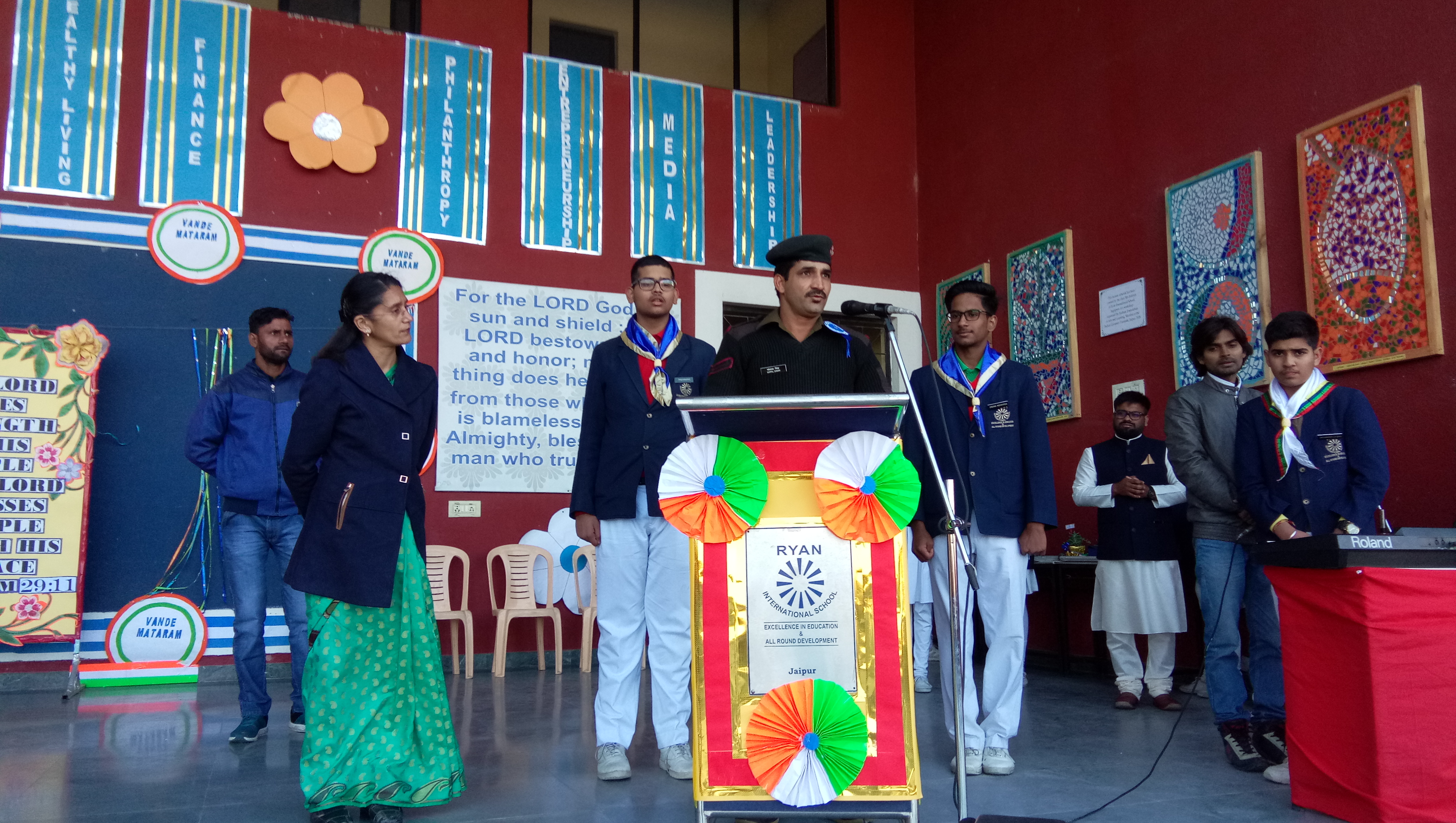 Republic Day Celebration - Ryan International School, Jagatpura